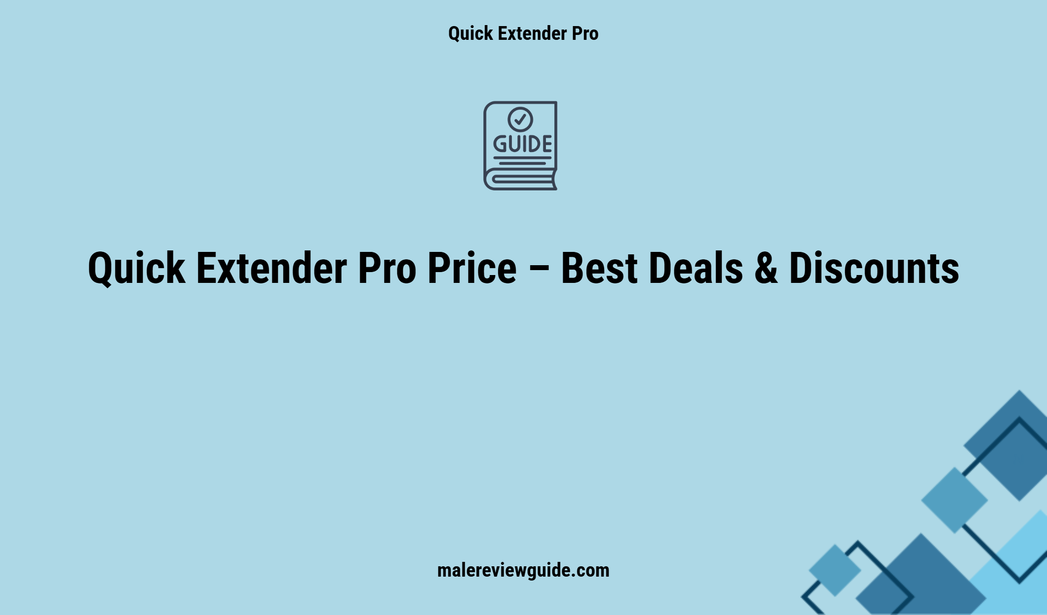 Quick Deal Quick Extender Pro Price – Best Deals & Discounts
