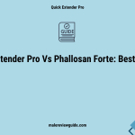 Quick Extender Pro Vs Phallosan Forte: Best Choice?